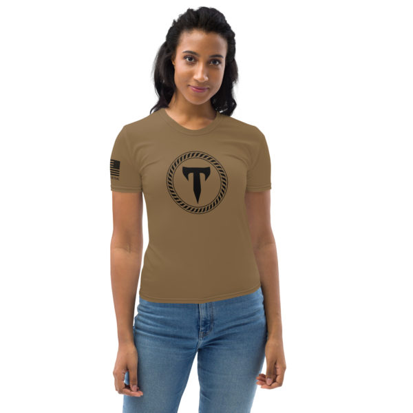 Women's Terra Big Titan's Shield Performance Tee (Blackout)
