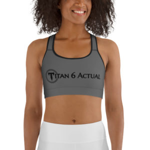 Women's Iron Titan Performance Sports Bra (Blackout)