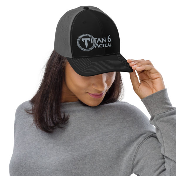 Stacked Titan Logo Richardson 112 Snapback Trucker Cap