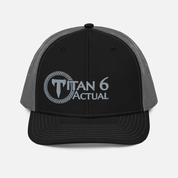 Stacked Titan Logo Richardson 112 Snapback Trucker Cap