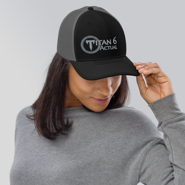 Stacked Titan Logo Richardson 112 Snapback Trucker Cap