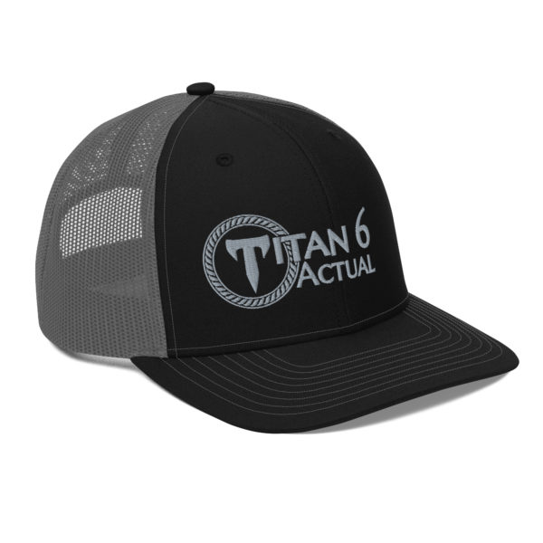 Stacked Titan Logo Richardson 112 Snapback Trucker Cap