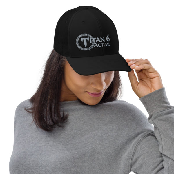 Stacked Titan Logo Richardson 112 Snapback Trucker Cap