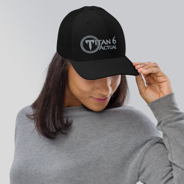 Stacked Titan Logo Richardson 112 Snapback Trucker Cap