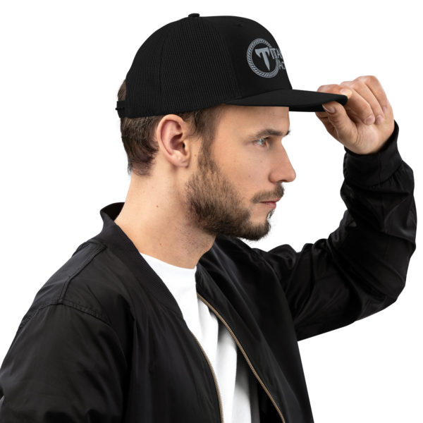 Stacked Titan Logo Richardson 112 Snapback Trucker Cap