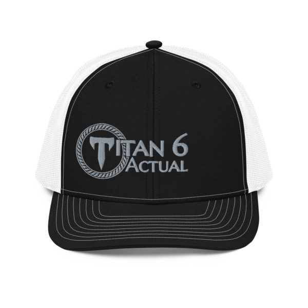 Stacked Titan Logo Richardson 112 Snapback Trucker Cap