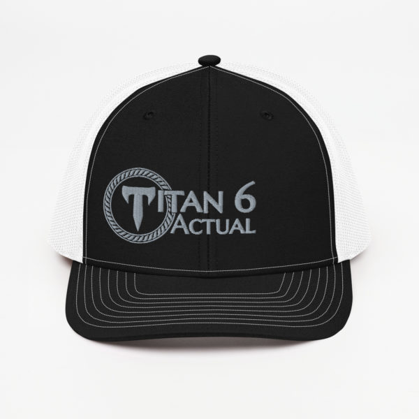 Stacked Titan Logo Richardson 112 Snapback Trucker Cap