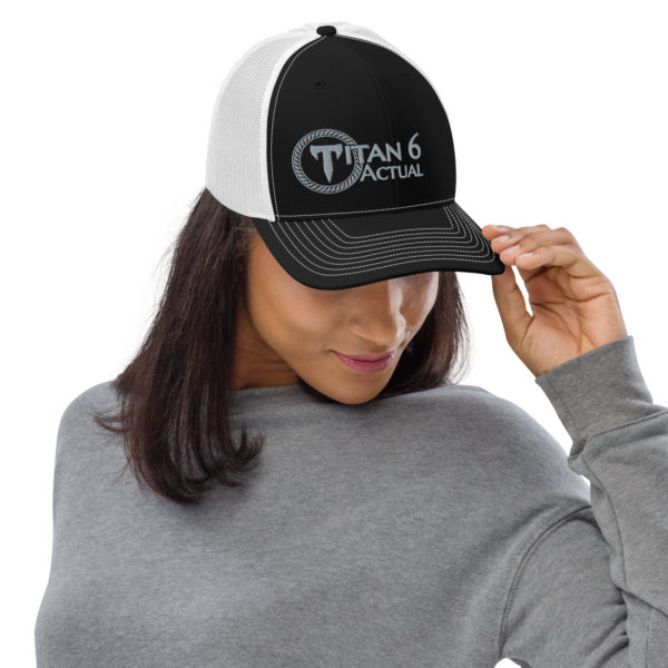 Stacked Titan Logo Richardson 112 Snapback Trucker Cap