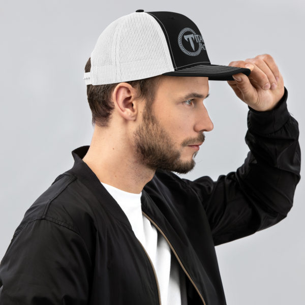 Stacked Titan Logo Richardson 112 Snapback Trucker Cap