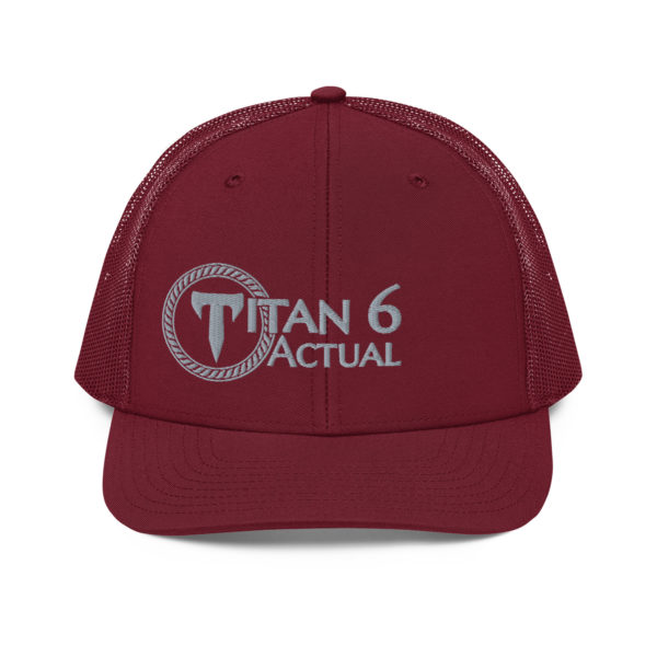 Stacked Titan Logo Richardson 112 Snapback Trucker Cap