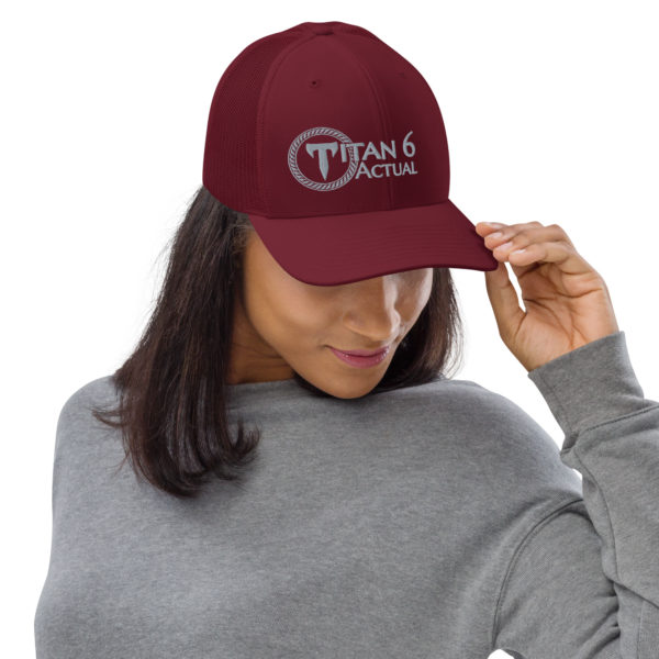 Stacked Titan Logo Richardson 112 Snapback Trucker Cap