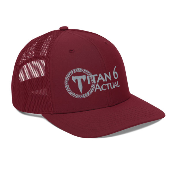 Stacked Titan Logo Richardson 112 Snapback Trucker Cap