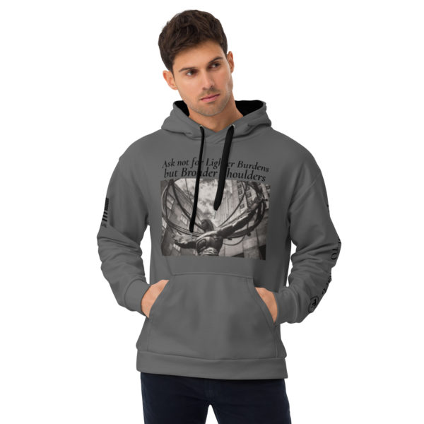 Iron Zack Wiz Atlas: Refuse to Shrug Performance Hoodie