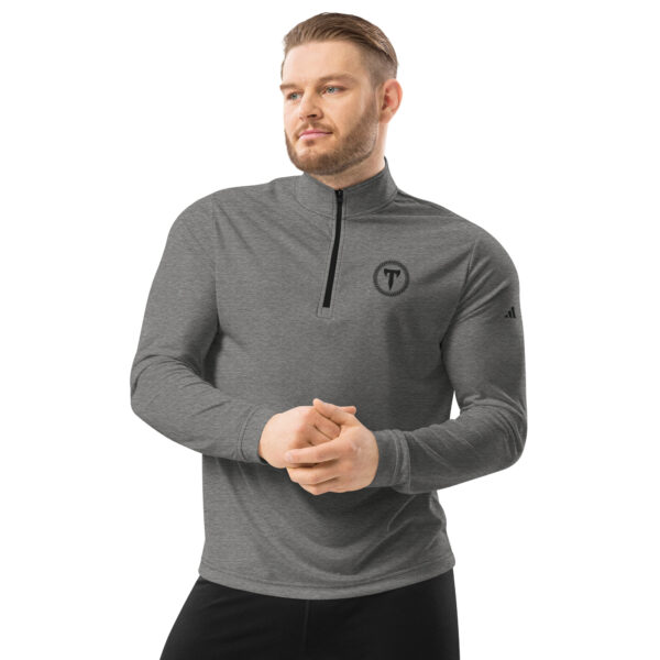 Titan 6 Staff: Adidas Titan's Shield Quarter zip pullover (Blackout) - Image 3