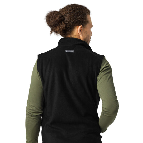Titan 6 Staff: Men’s Columbia Titan's Shield fleece vest (Iron) - Image 2