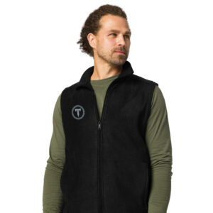 Titan 6 Staff: Men’s Columbia Titan's Shield fleece vest (Iron)