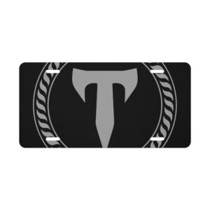 Titan 6 Staff: Vanity license plate