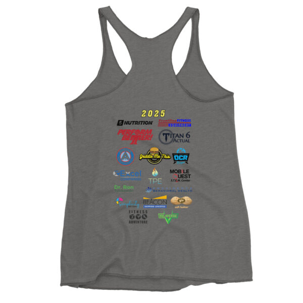 2025 ISH OEW MILE ATLAS Fundraiser Ladies Tank - Image 2