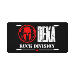 Titan 6 X DEKA Ruck Division - Vanity license plate