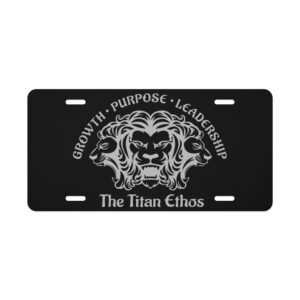 Ethos - Vanity license plate