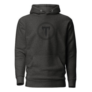 Tranquil Titan's Shield Pullover Hoodie (Blackout)
