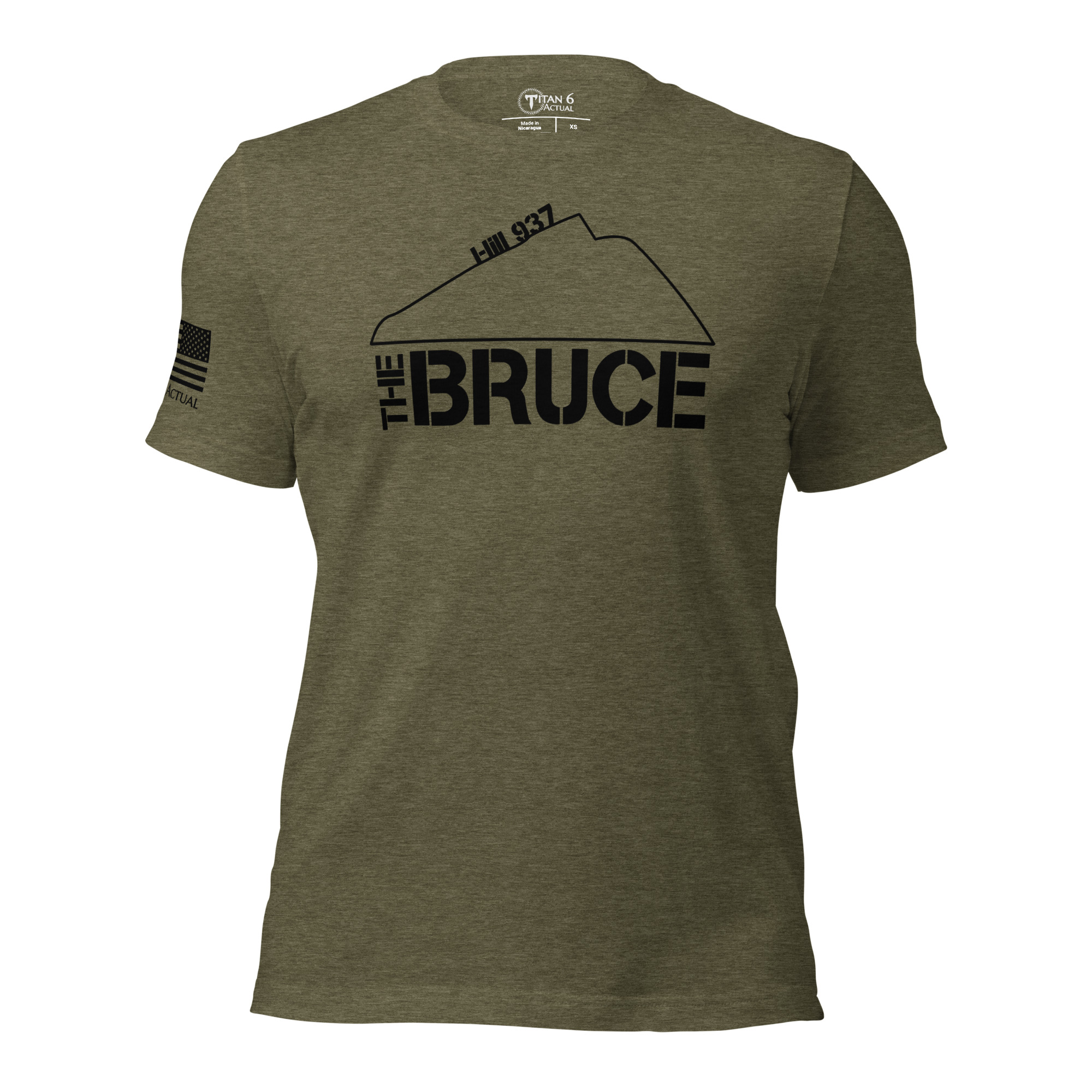 Titan 6 X The Bruce WOD Intrepid Fundraiser T-Shirt - Image 2